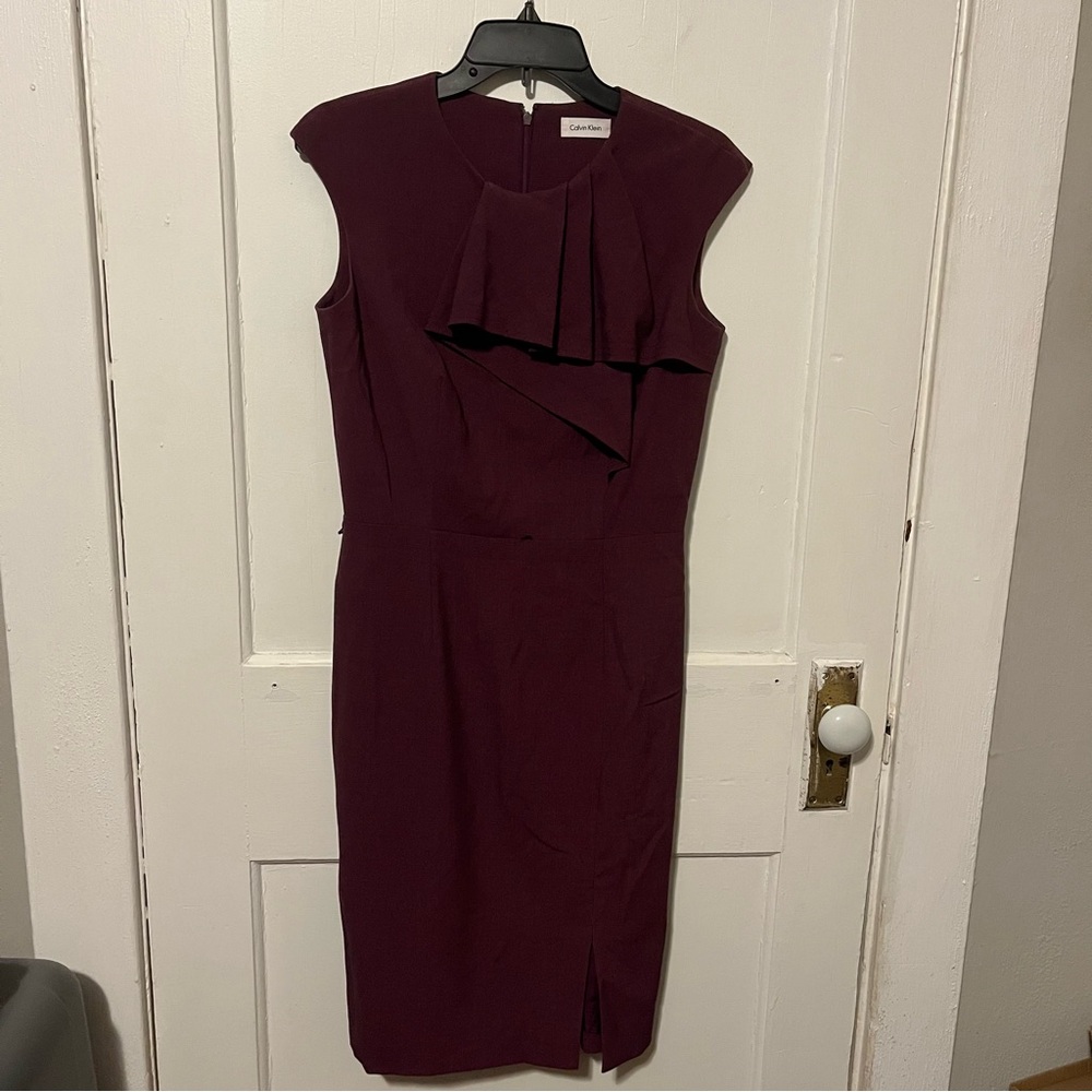 Calvin Klein Purple Dress